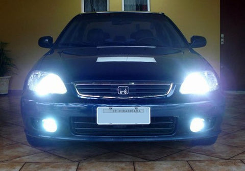 2x 15 SAMSUNG High Power 2835 SMD LED 9005 HB3 9145 H10 Light bulb 15W white