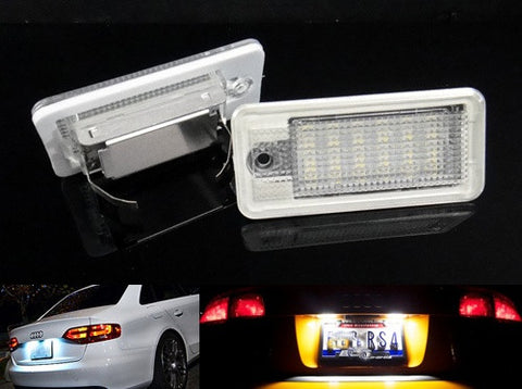 LED License Number Plate Light OEM Replacement kit Audi A3 A4 A6 A8 Q7