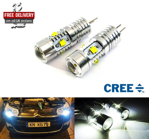 2 pieces of HP24W G4 5x CREE XB-D LED Projector Light bulb 25W white