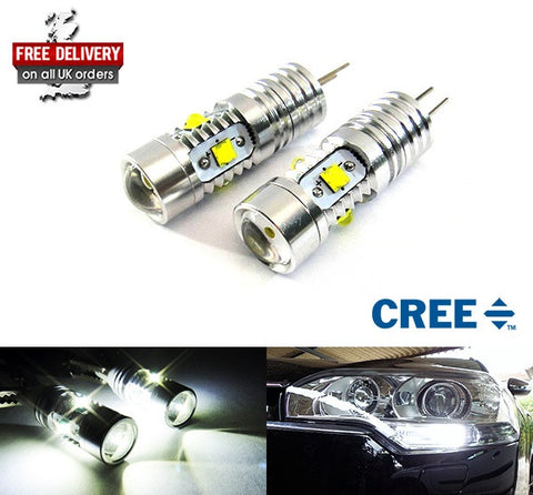 2 pieces of HP24W G4 5x CREE XB-D LED Projector Light bulb 25W white