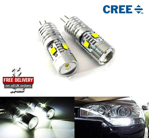 2 pieces of HP24W G4 5x CREE XB-D LED Projector Light bulb 25W white