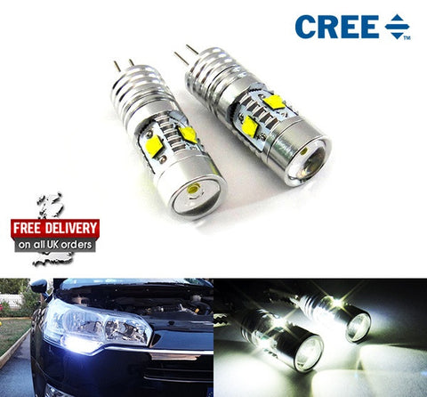 2 pieces of HP24W G4 5x CREE XB-D LED Projector Light bulb 25W white