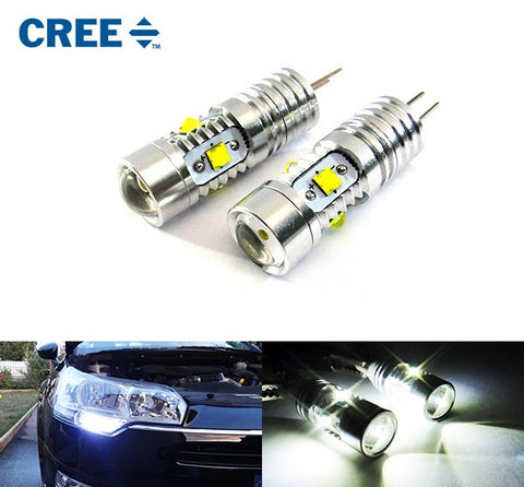 2 pieces of HP24W G4 5x CREE XB-D LED Projector Light bulb 25W white