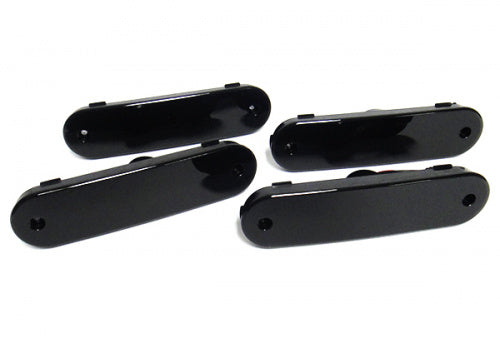 4x Black Smoked Lens LED Side Marker Light Amber Red 90-05 Mazda MX-5