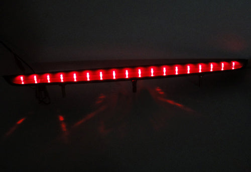 1x Black Smoked Lens LED High Mount Level Third Brake Stop Light Audi TT 8J