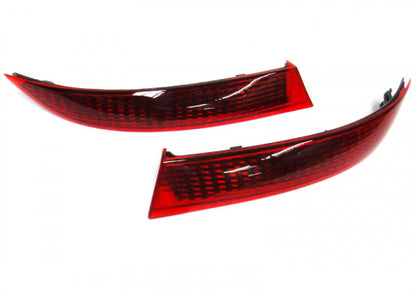 2x Bumper Reflector Assembly Red Lens Light BMW X5 E70 LCI