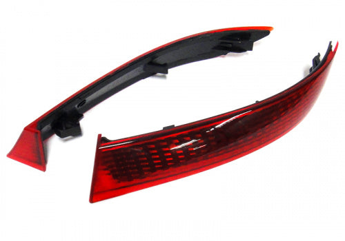 2x Bumper Reflector Assembly Red Lens Light BMW X5 E70 LCI