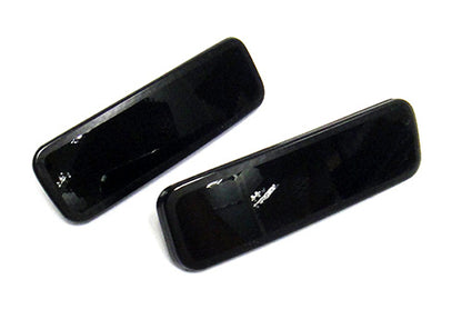 2x Black Smoked Lens Bumper Reflector Assembly Light 2012-up Ford Transit Tourneo