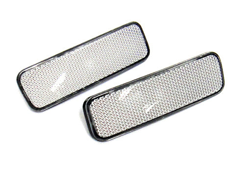 2x Clear Lens Bumper Reflector Assembly Light 2012-up Ford Transit Tourneo