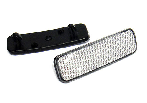 2x Clear Lens Bumper Reflector Assembly Light 2012-up Ford Transit Tourneo