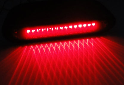 1x Red Lens LED High Mount Level Third Brake Stop Light For Nissan Juke F15