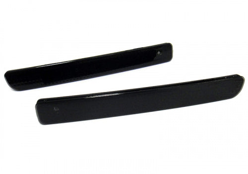 2x Bumper Reflector Assembly Black Smoked Lens Light Discovery 3 4 Range Rover Sport