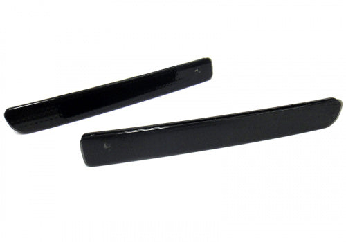 2x Bumper Reflector Assembly Black Smoked Lens Light Discovery 3 4 Range Rover Sport