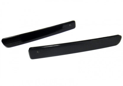 2x Bumper Reflector Assembly Black Smoked Lens Light Discovery 3 4 Range Rover Sport