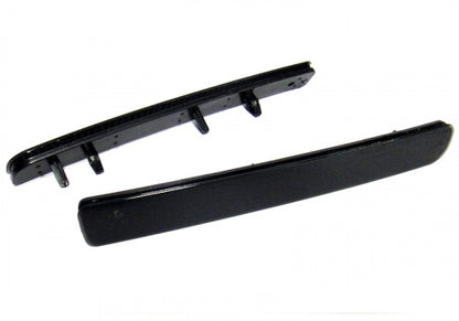 2x Bumper Reflector Assembly Black Smoked Lens Light Discovery 3 4 Range Rover Sport