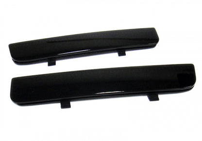 2x Bumper Reflector Assembly Black Smoked Lens Light Land Rover L322 Range Rover LR2