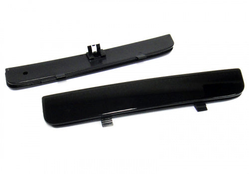 2x Bumper Reflector Assembly Black Smoked Lens Light Land Rover L322 Range Rover LR2
