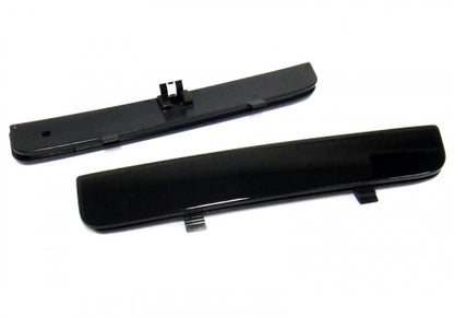 2x Bumper Reflector Assembly Black Smoked Lens Light Land Rover L322 Range Rover LR2