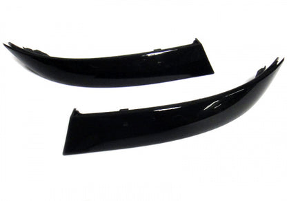 2x Bumper Reflector Assembly Black Smoked Lens Light BMW X5 E70 LCI