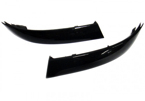 2x Bumper Reflector Assembly Black Smoked Lens Light BMW X5 E70 LCI