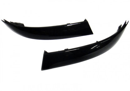 2x Bumper Reflector Assembly Black Smoked Lens Light BMW X5 E70 LCI