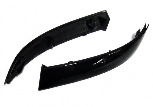 2x Bumper Reflector Assembly Black Smoked Lens Light BMW X5 E70 LCI