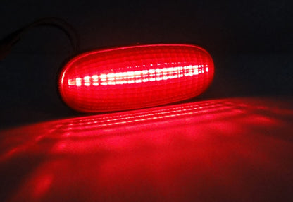 1x Red Lens LED High Mount Level Third Brake Stop Light 01+ Vivaro Trafic Primastar