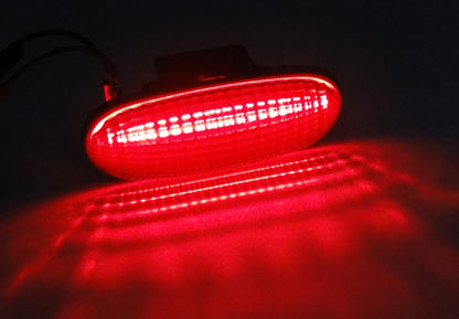 1x Red Lens LED High Mount Level Third Brake Stop Light 01+ Vivaro Trafic Primastar