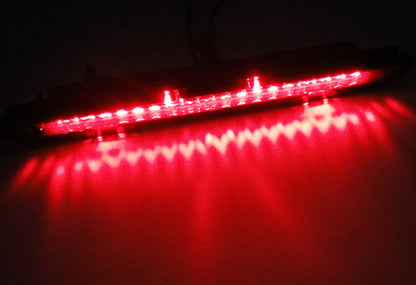 1x Black Smoked Lens LED High Mount Level Third Brake Stop Light Fiat Grande Punto