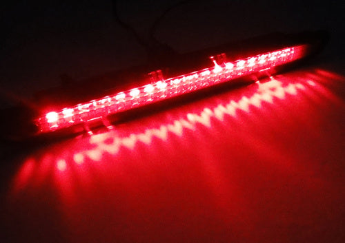 1x Black Smoked Lens LED High Mount Level Third Brake Stop Light Fiat Grande Punto
