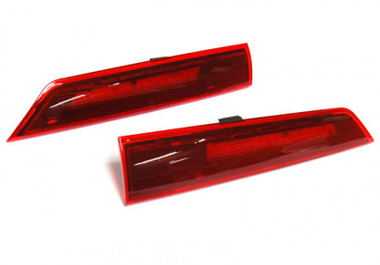 2x Red Lens LED High Mount Level Third Brake Stop Light 2012+ Ford Transit Custom