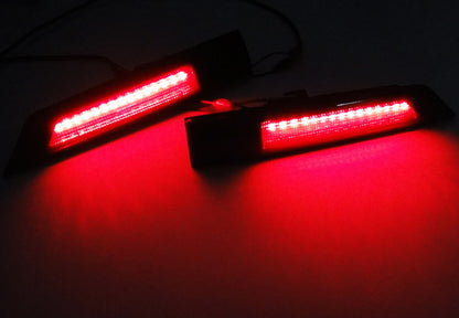 2x Red Lens LED High Mount Level Third Brake Stop Light 2012+ Ford Transit Custom