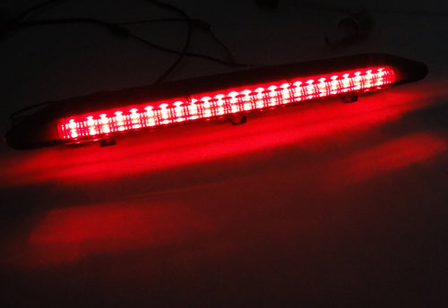 1x Red Lens LED High Mount Level Third Brake Stop Light VW Polo IV