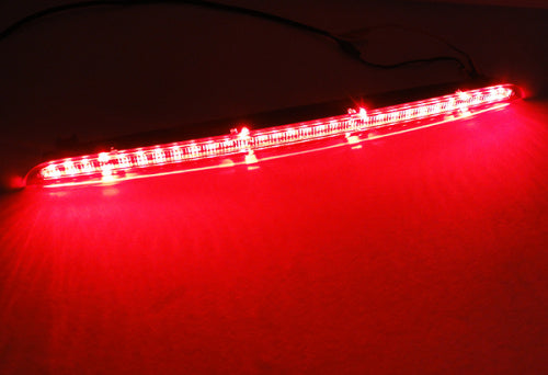 1x Red Lens LED High Mount Level Third Brake Stop Light Audi A6 S6 C6 Avant