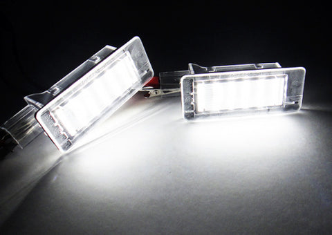 LED License Number Plate Light lamp OEM Replacement kit Renault Captur Modus Scenic