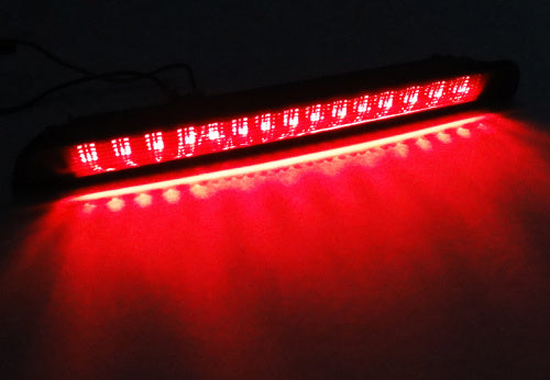 1x Black Smoked Lens LED High Mount Level Third Brake Stop Light 2014+ Nissan Qashqai