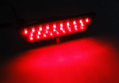 1x Black Smoked Lens LED Rear Fog Light Nissan Juke F15 X-Trail T32