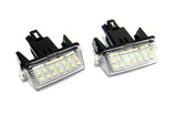 LED License Number Plate Light lamp OEM Replacement Kit Toyota Auris Avensis Verso Yaris