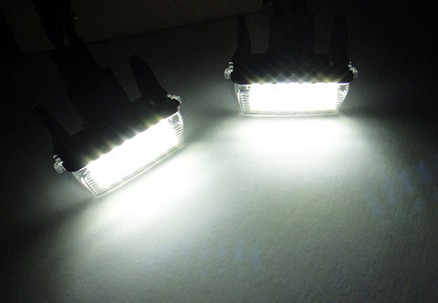LED License Number Plate Light lamp OEM Replacement Kit Toyota Auris Avensis Verso Yaris
