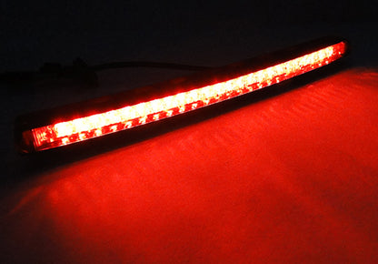 1x Red Lens LED High Mount Level Third Brake Stop Light VW Golf MK V GTI R32
