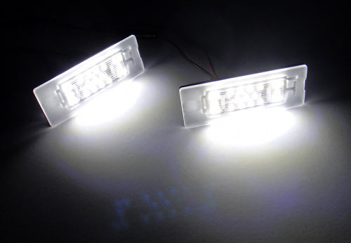 LED License Number Plate Light lamp OEM replacement kit Fiat Panda
