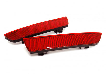 2x Red Lens Bumper Reflector Assembly Light 2014-up Mercedes Vito V-Class W447