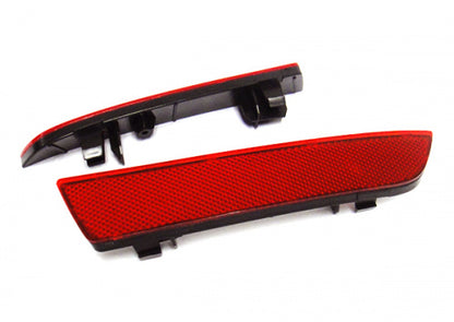 2x Red Lens Bumper Reflector Assembly Light 2014-up Mercedes Vito V-Class W447