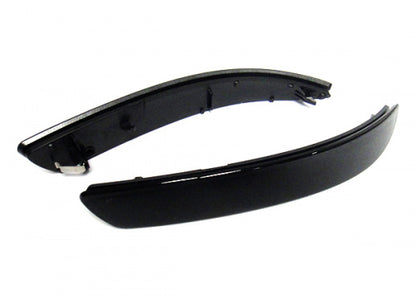 2x Black Smoked Lens Bumper Reflector Assembly Light BMW X5 E70
