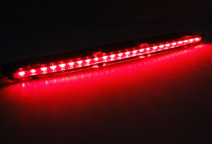 1x Black Smoked Lens LED Rear Trunk Boot Third Brake Stop Light Mercedes C-Class W203