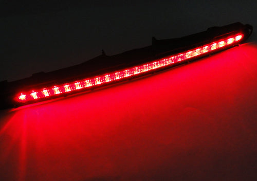 1x Black Smoked Lens LED Rear Trunk Boot Third Brake Stop Light Mercedes E-Class W211