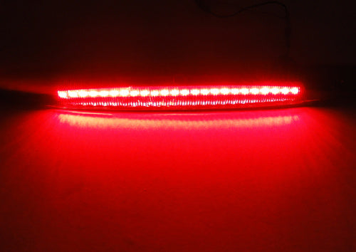 1x Black Smoked Lens LED High Mount Level Third Brake Stop Light Mercedes W639