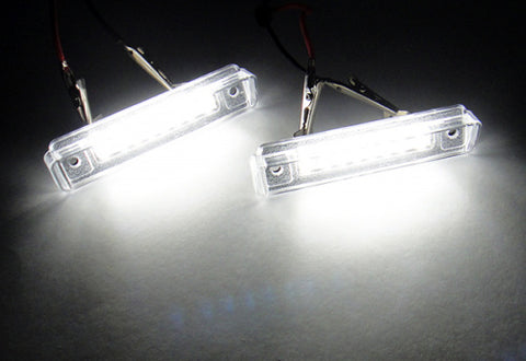 LED License Number Plate Light lamp OEM Replacement kit Mercedes R129 S124