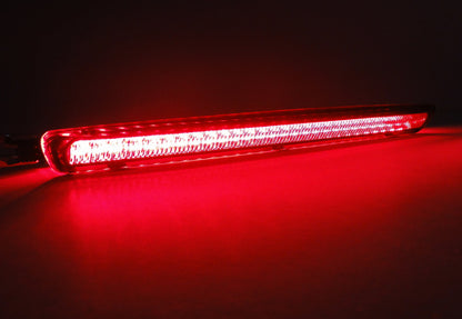 1x Red Lens LED High Mount Level Third Brake Stop Light SEAT Ibiza IV Leon II