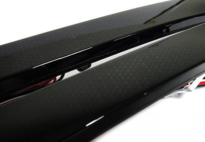 2x Bumper Reflector Assembly Black Smoked lens Light 2012-16 VW Transporter T5 Caravelle facelifted